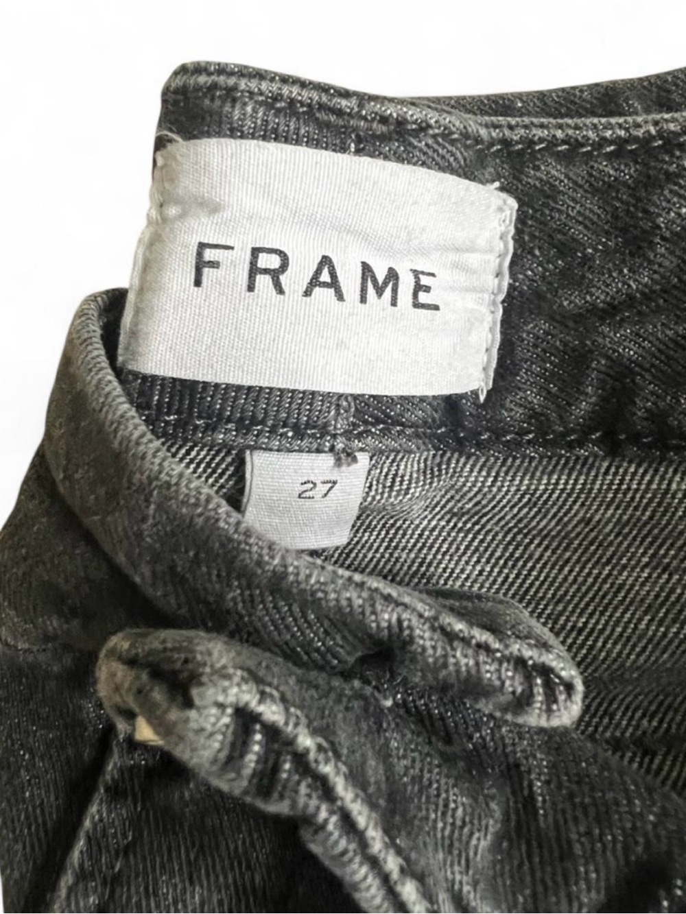 Frame - High Rise Mini Flare Jeans - Picture 3 of 4